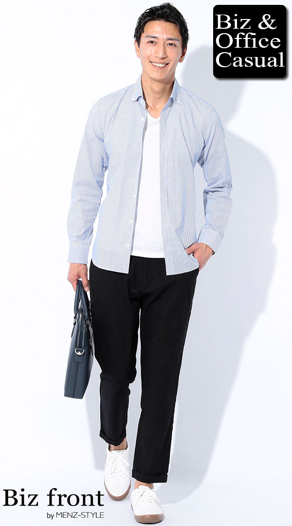 大人夏の涼しい服メンズファッションコーデ例