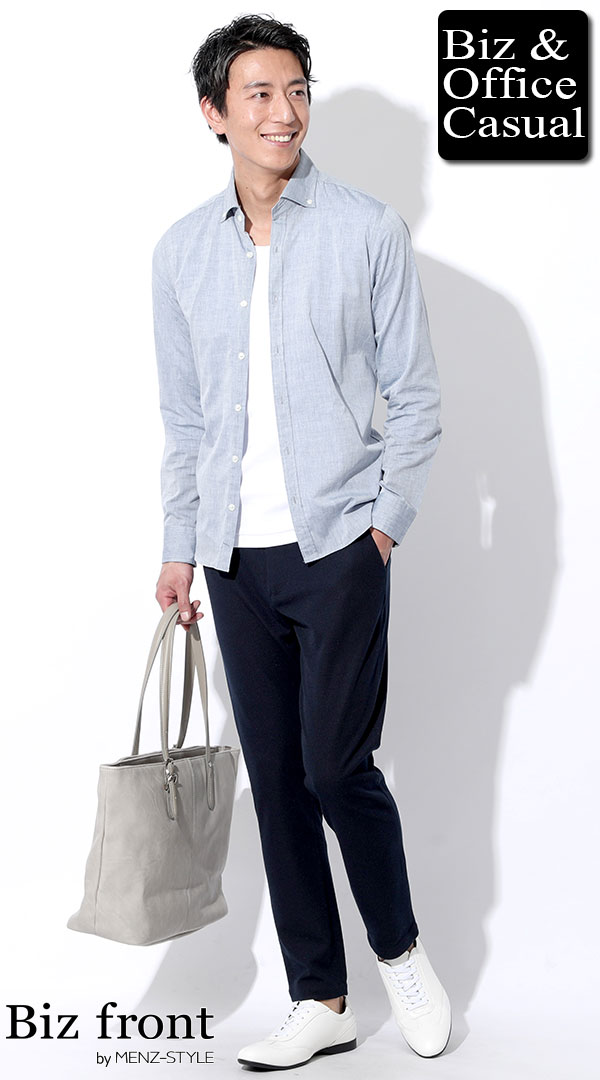 大人夏の涼しい服メンズファッションコーデ例