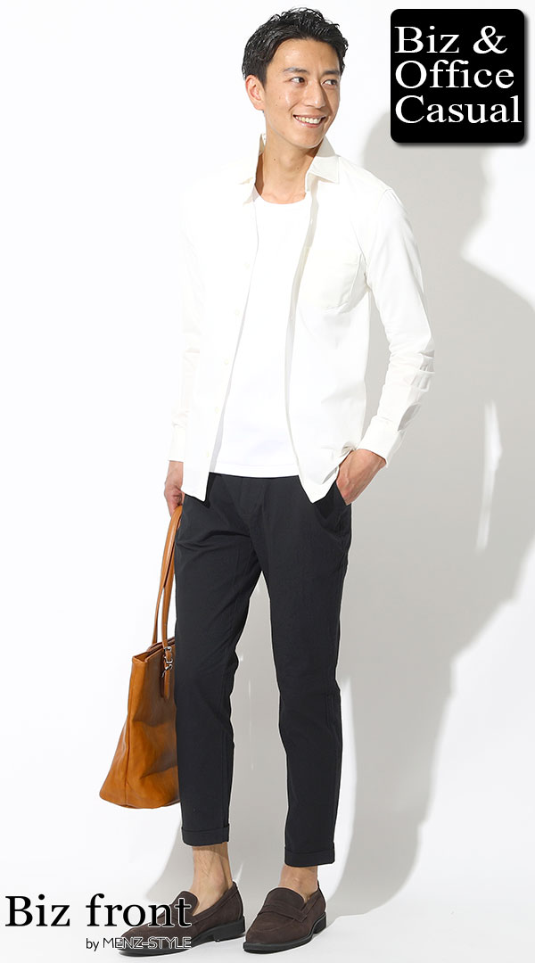 大人夏の涼しい服メンズファッションコーデ例