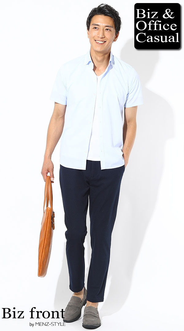 大人夏の涼しい服メンズファッションコーデ例