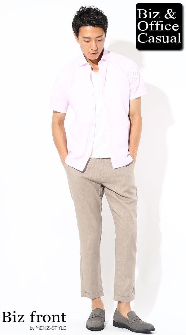 大人夏の涼しい服メンズファッションコーデ例